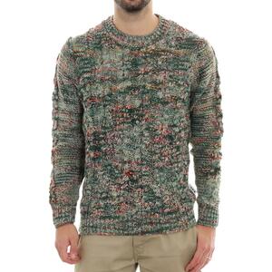 MAGLIA MELANGE BERNA VERDE